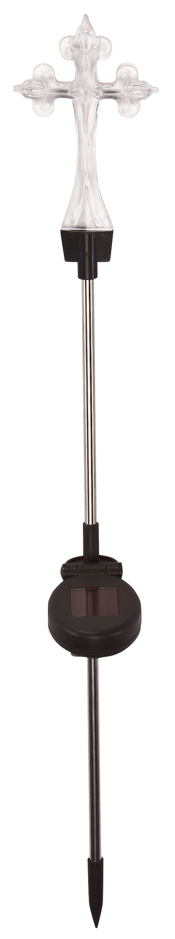 Solar LED Cross Stake