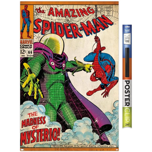 Trends International Marvel Comics Spider man Amazing Spider man 66 Unframed Wall Poster Prints