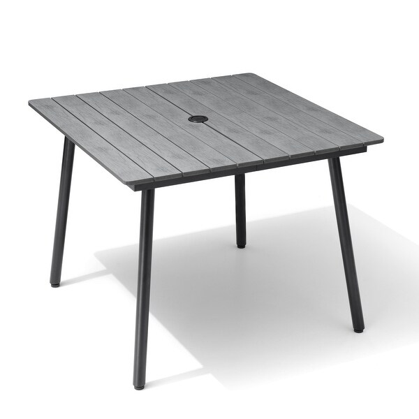 VredHom Outdoor Patio Aluminum Dining Table