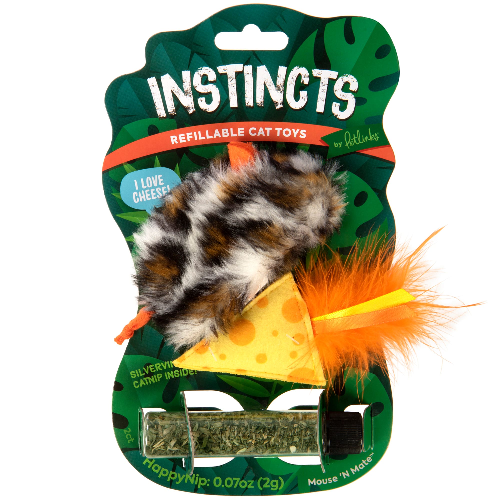 Petlinks Instincts Mouse 'N Mate Cat Toy， Small