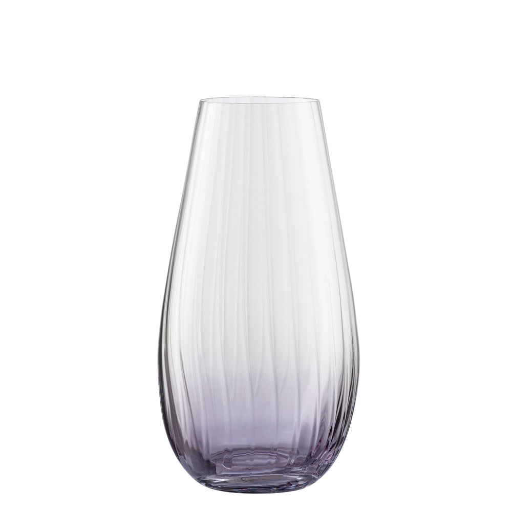 Galway Crystal Erne 9.5 Vase Amethyst