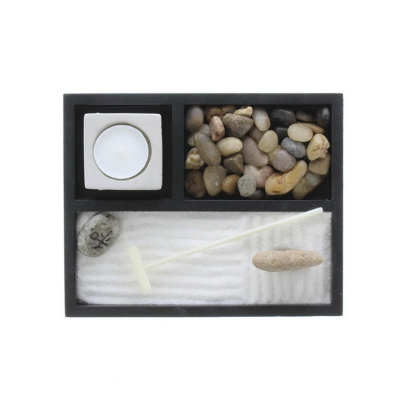 Accent Plus 57070780 Tabletop Zen Garden Kit