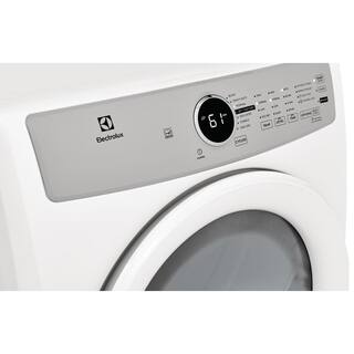 Electrolux 8 cu. ft. Electric Dryer Front Load in White ELFE7337AW