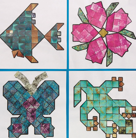 S S Worldwide Mineral Mosaics Craft Kit