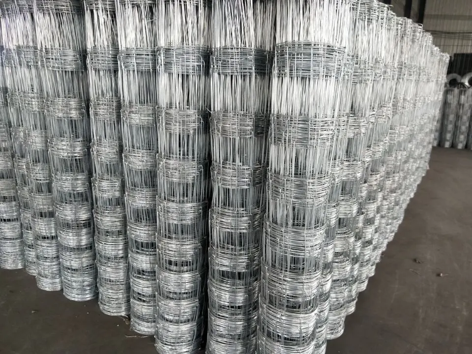 2022 hot sale knot type deer fence tight lock mesh fence galvanized grassland fence