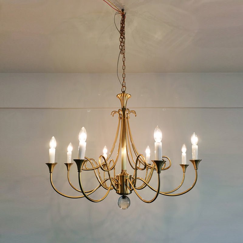 Double Twist Chandelier