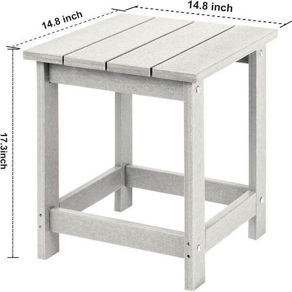 Side Table，Pool Composite Patio Table