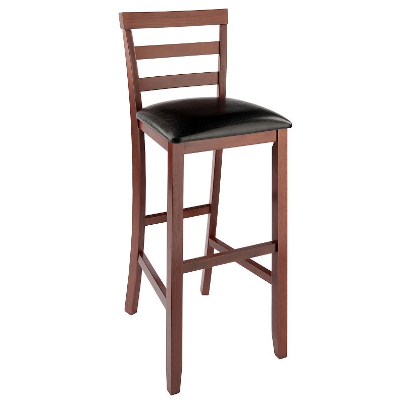 Winsome Simone Ladder Back Bar Stool 2-piece Set