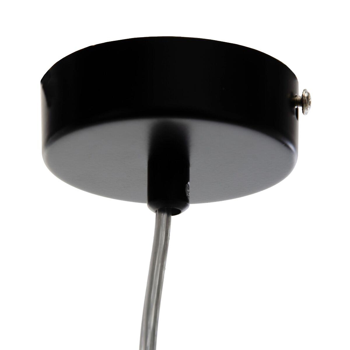 Ceiling Light Ø 14 cm 14 x 14 x 29 cm Black Metal