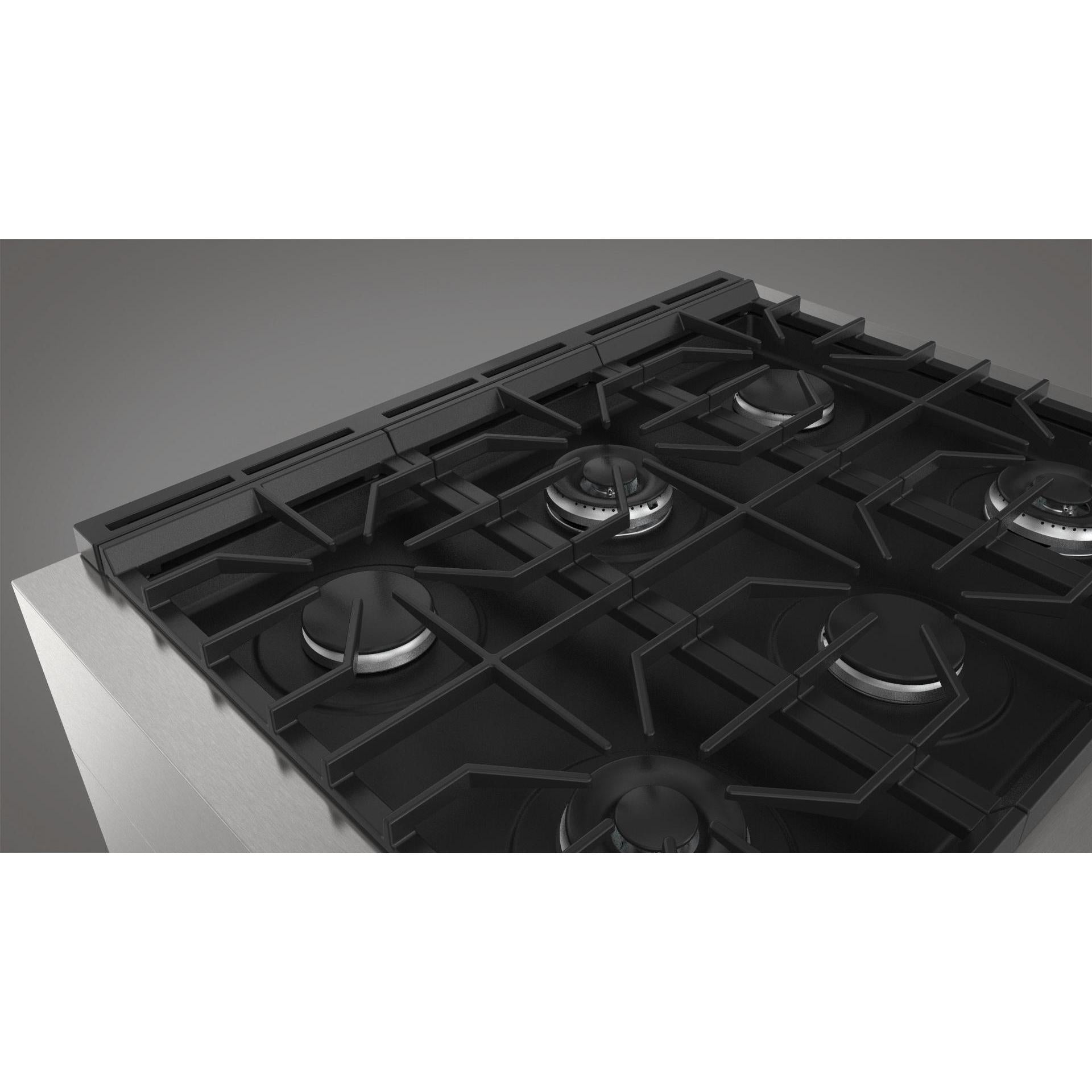 Fulgor Milano 36-inch Freestanding Gas Range with True European Convection Technology F4PGR366S2