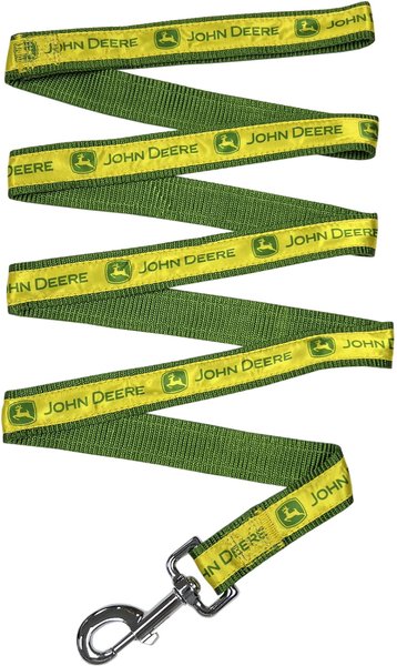 Pets First John Deere Satin Dog Leash