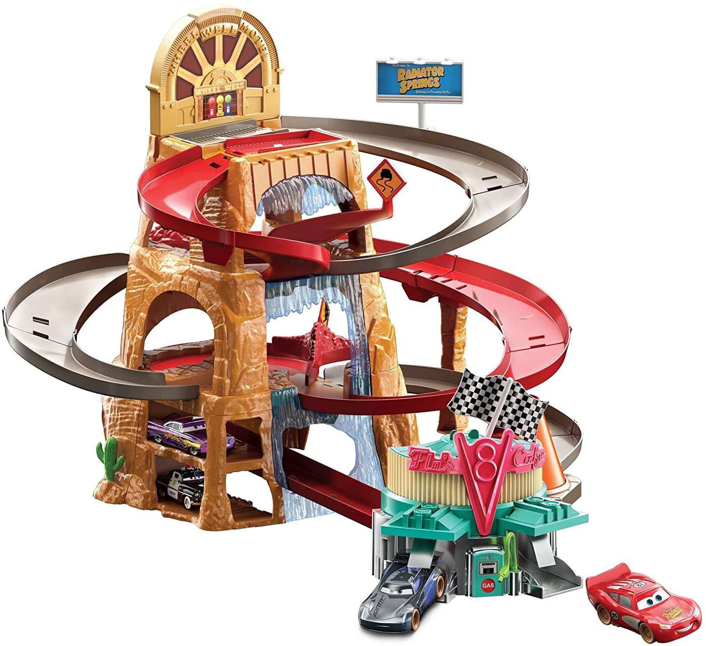 Disney / Pixar Cars Radiator Springs Mountain Race Playset