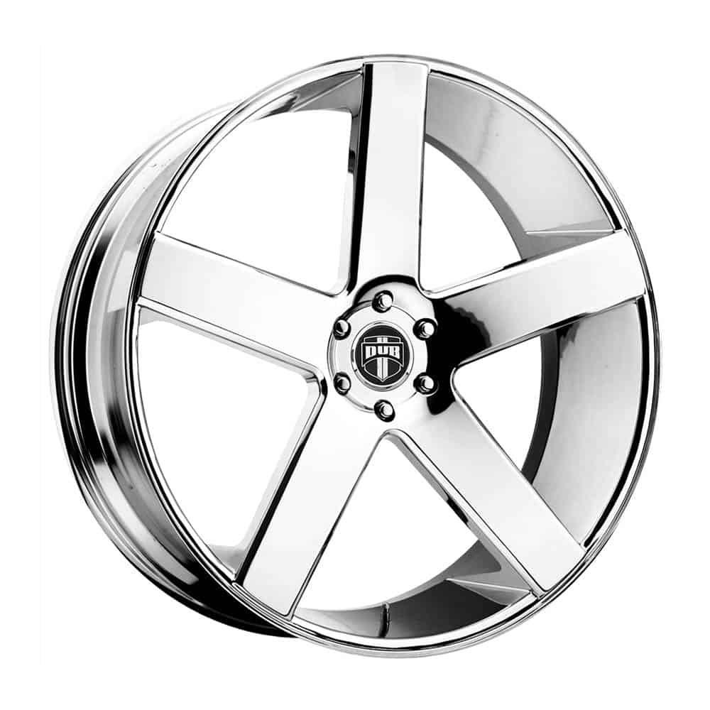 DUB 1PC S115 BALLER S115 26X10 5X120 CHR-PLATED 20MM