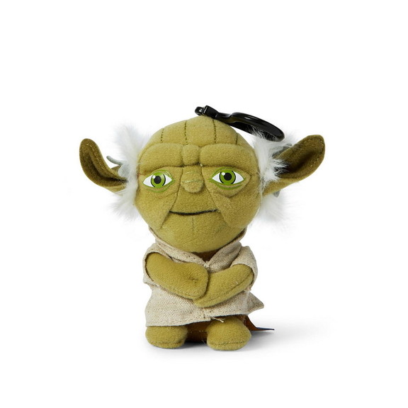 Se7en20 Star Wars Yoda 4 Talking Plush Clip On