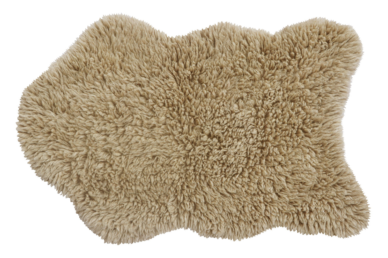 Sheep Beige Woolly Rug