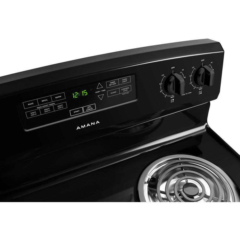 Amana 30-inch Freestanding Electric Range ACR4303MFB