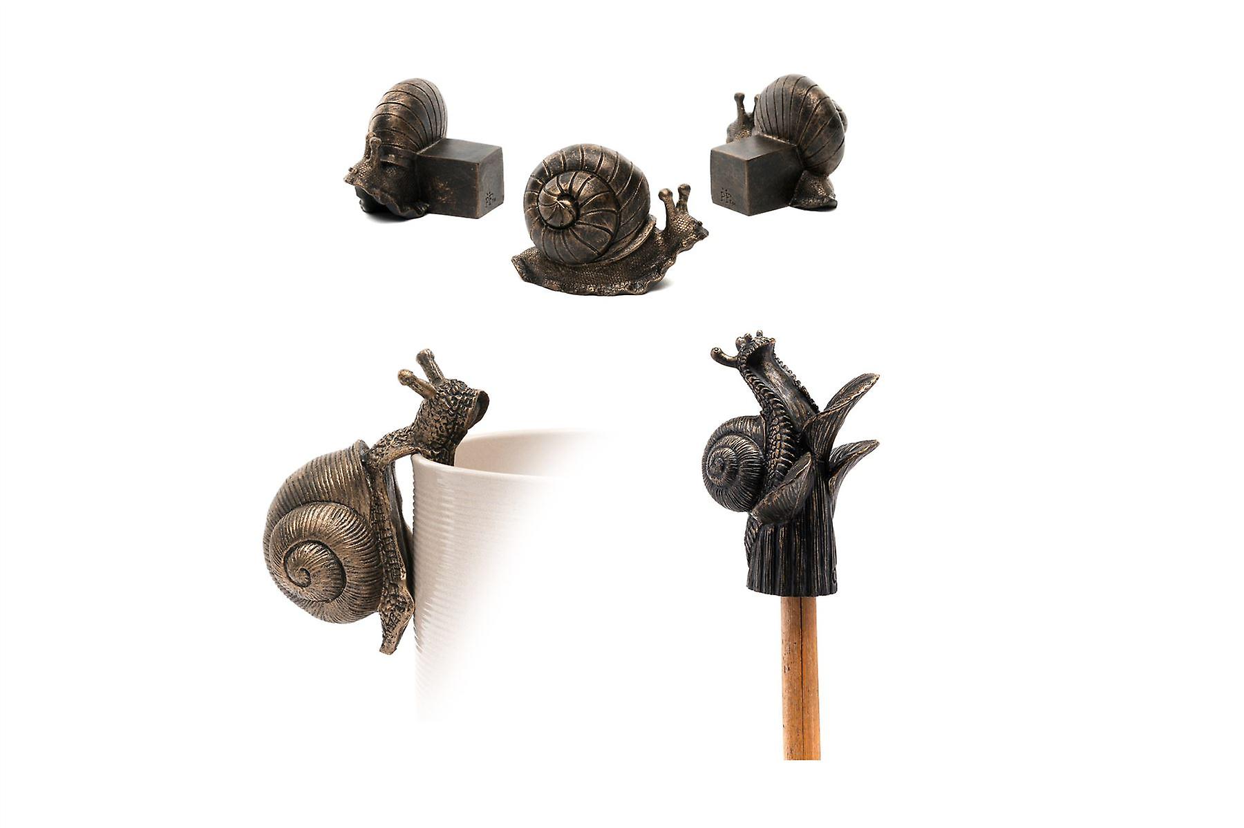 Snail Potty Feet and Pot Buddy and Cane Companion Bundle Set