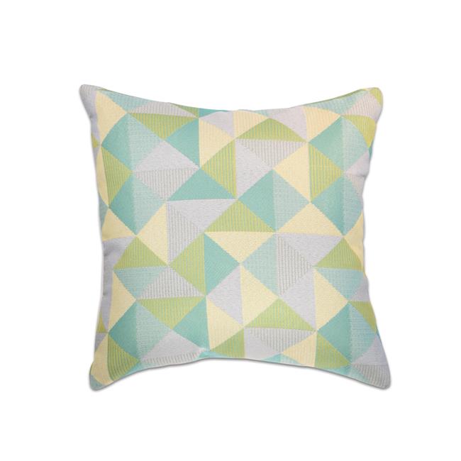 Astella TP18-FA11 18 x 18 in. Pacifica Ruskin Lagoon Accent Throw Pillow& Green