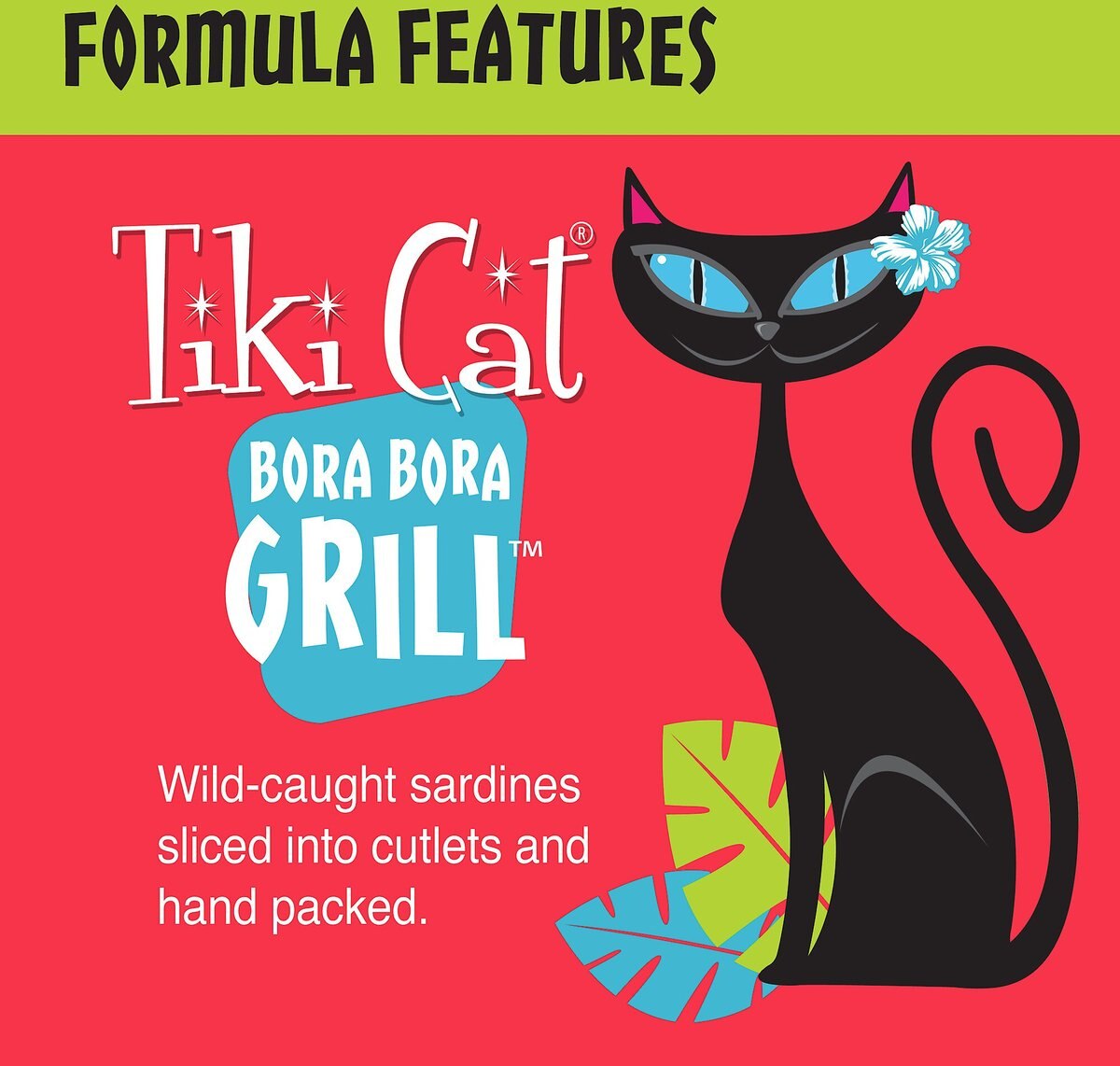 Tiki Cat Bora Bora Grill Sardine Cutlets in Lobster Consomme Grain-Free Canned Cat Food