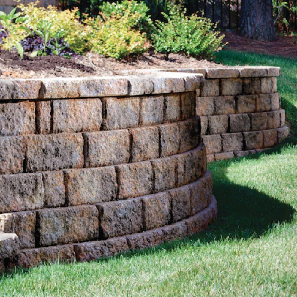 BELGARD Diamond 9D 6 in. H x 17.75 in. W x 9 in. D Victorian Concrete Retaining Wall Block Pallet (48-Piece36 Face ft.Pallet) 16205534