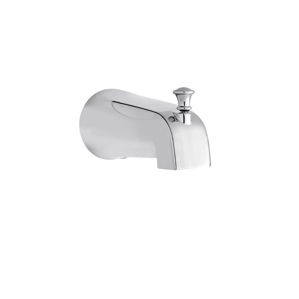 Glacier Bay Mandouri Single-Handle 1-Spray Tub and Shower Faucet in Chrome (Valve Included) HD873X-2201