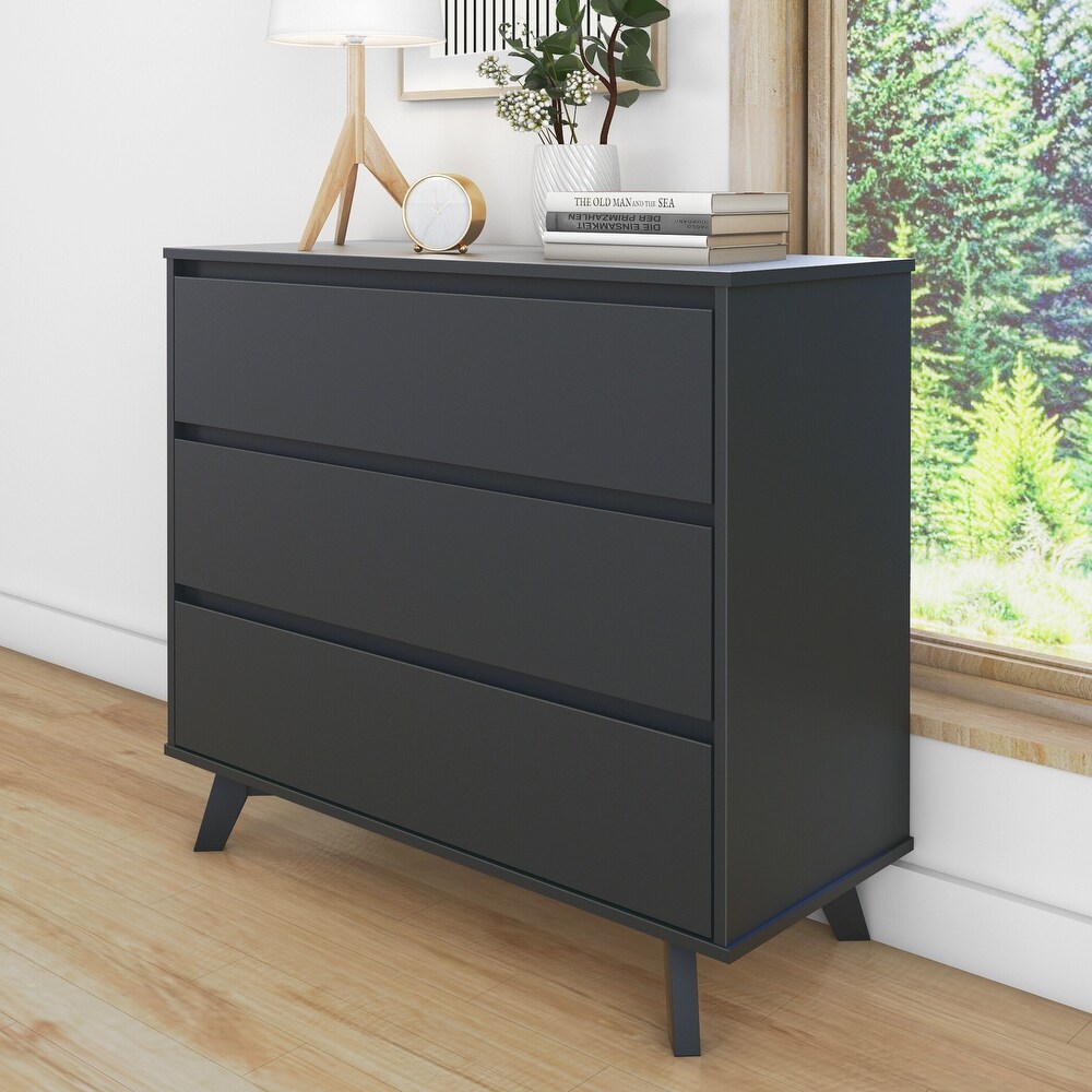 Max and Lily Scandinavian 3 Drawer Dresser