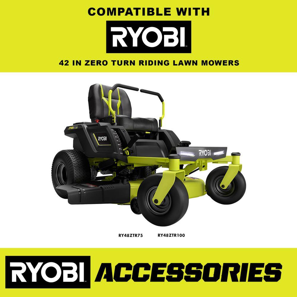 RYOBI Bagger for RYOBI 48V 42 in. Zero Turn Riding Lawn Mowers ACRM015