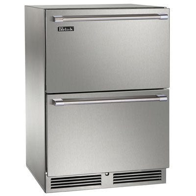 Perlick HP24RO 24 Outdoor Refrigerator With Different Drawer Options