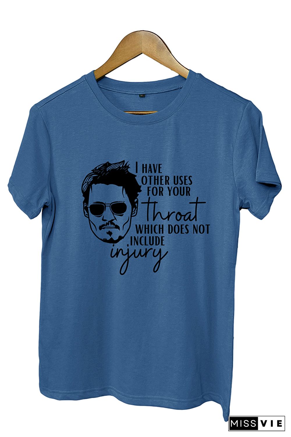 Johnny Depp Trial Graphic Tee Wholesale