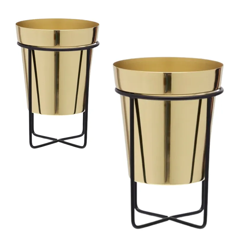 Custom Indoor Outdoor Flower Pot Planter Cheap Wholesale Fashion Nordic Metal Planter Buy From Indian Manufacturer