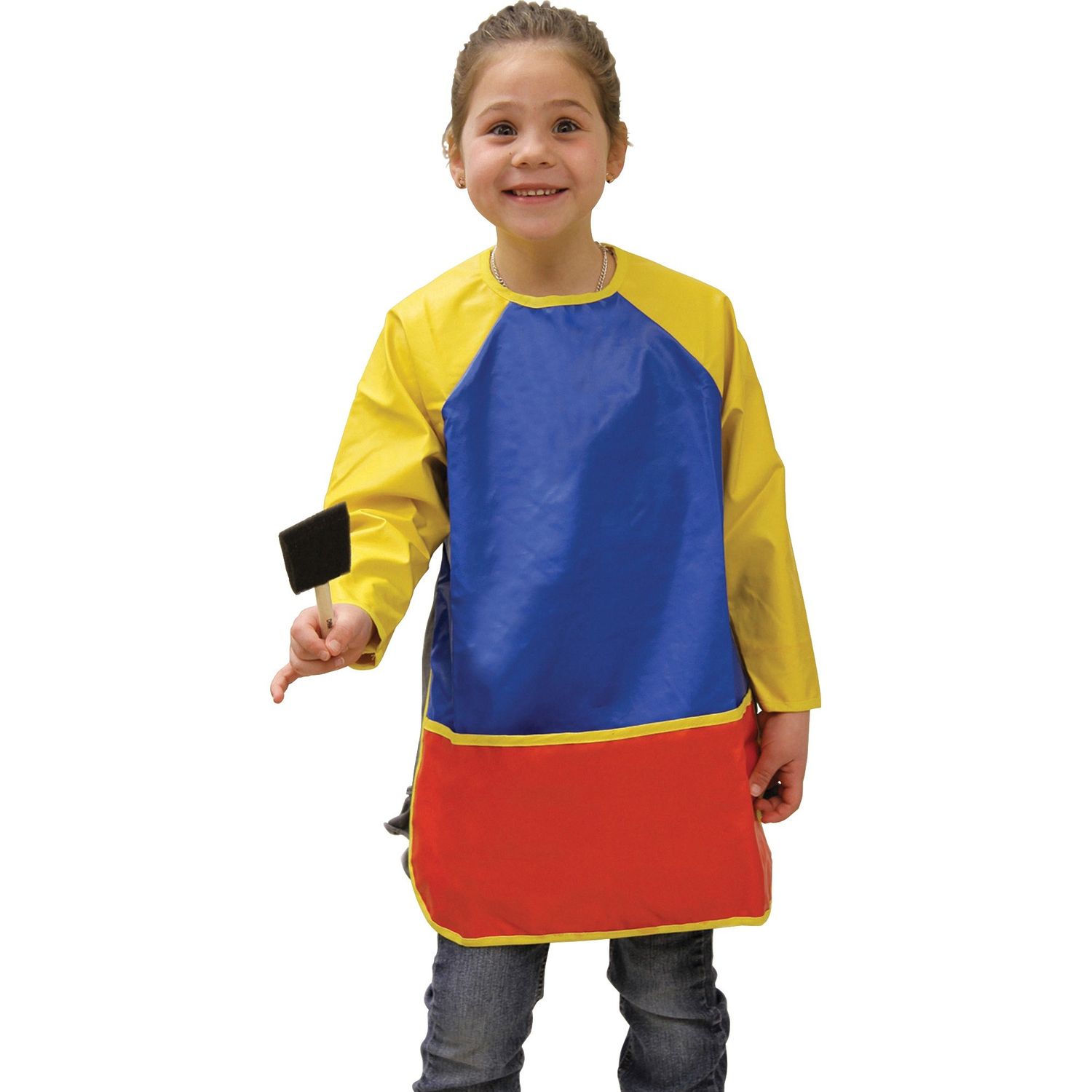 Vinyl Long-Sleeve Art Apron by Pacon Corporation PACAC5238