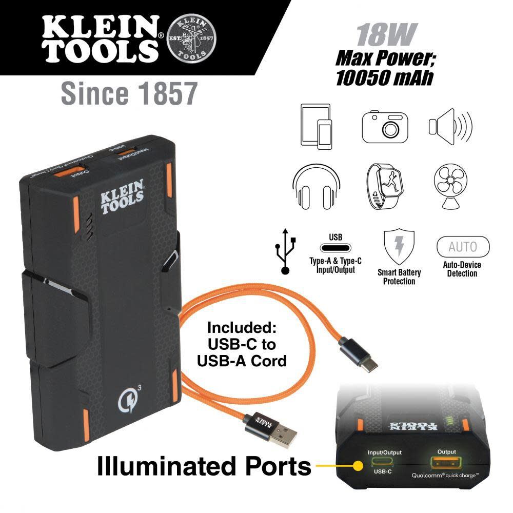 Klein Tools Portable Rechargeable Battery KTB1 from Klein Tools