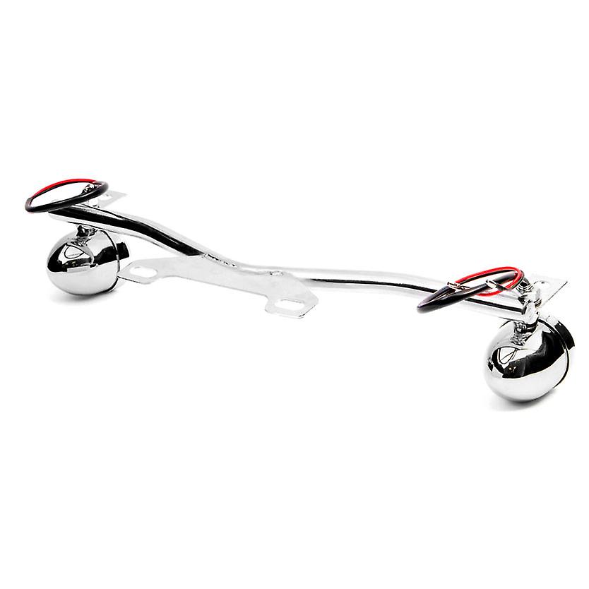 Chrome Driving Passing Lamp Spot Light Bar Bracket with Turn Signals Motorcycle Compatible with Honda VTX 1800 TYPE C R S N F T RETRO