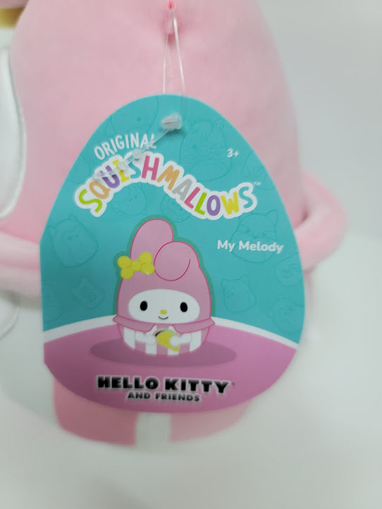 Squishmallows Official Kellytoys Plush 8 Inch Hello Kitty and Friends My Melody Holding Taco Sanrio Ultimate Soft Plush Stuffed Toy