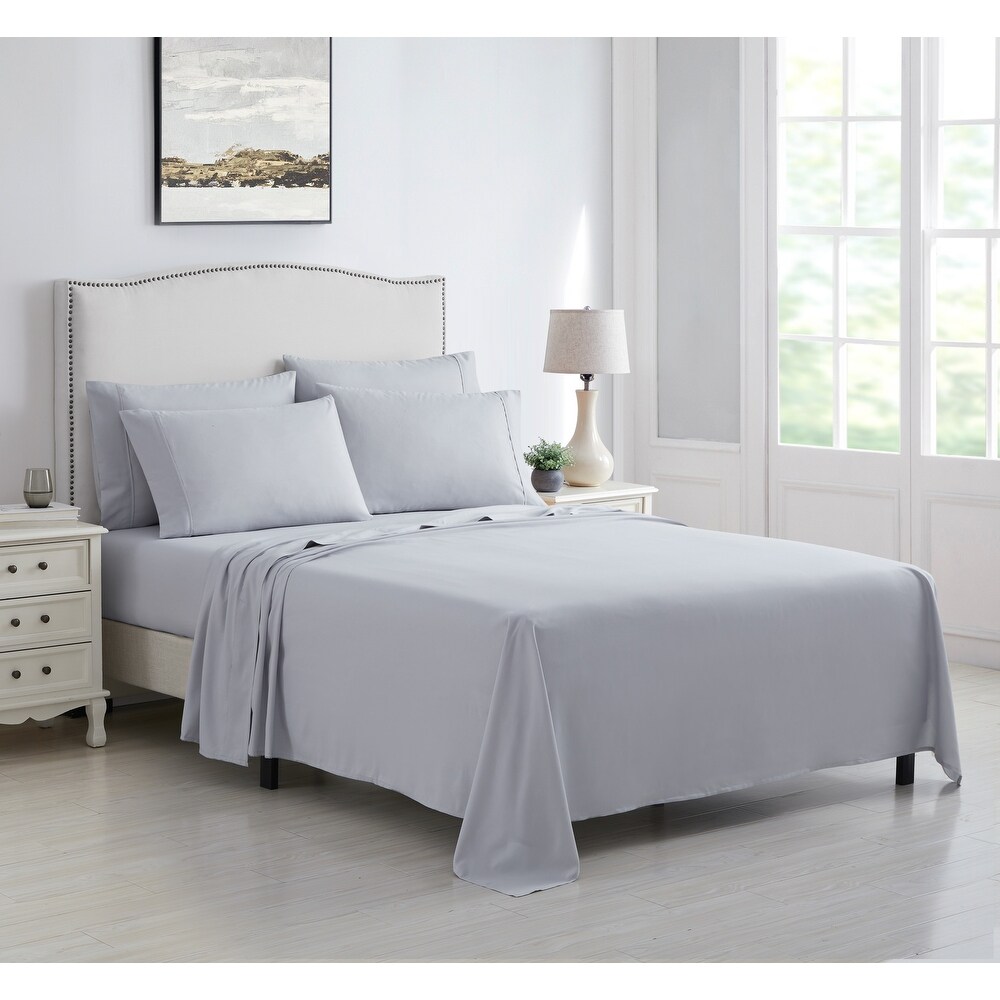 Kathy Ireland 6 Piece Brushed Microfiber Sheet Set