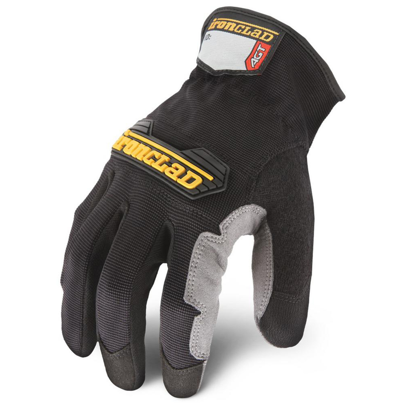 Ironclad Workforce Men\u0027s Palm Work Gloves Gray L 1 pair