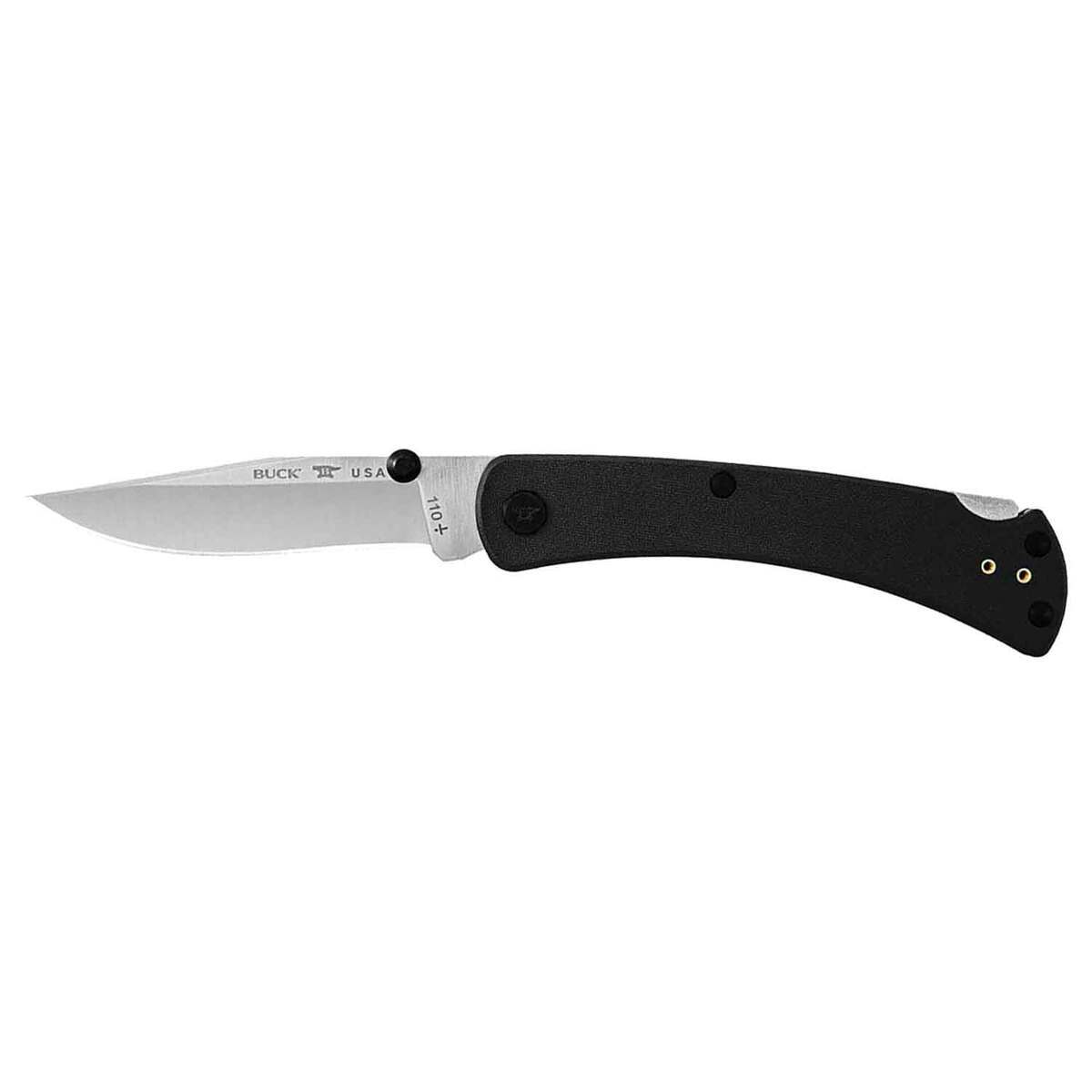 Buck Knives 110 Slim Pro TRX 3.75 inch Folding Knife  Black