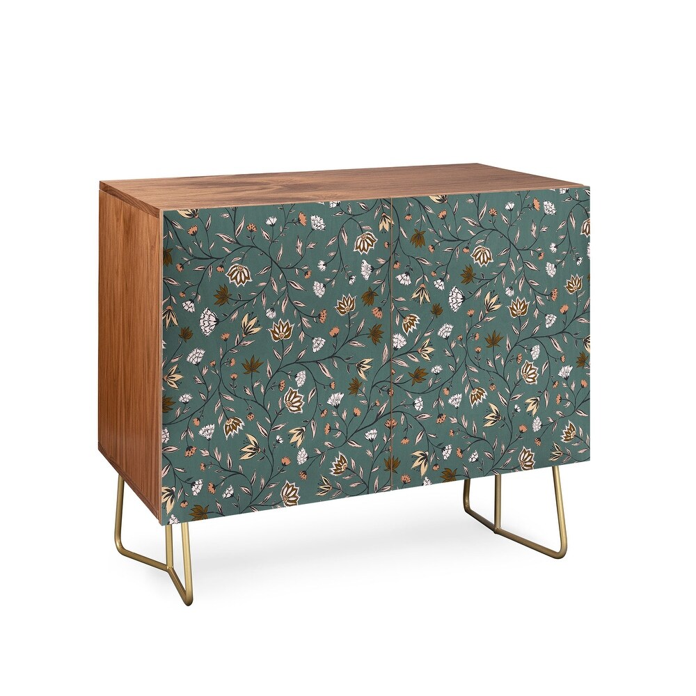 Heather Dutton Solstice Boho Geometric Made to Order Credenza Cabinet