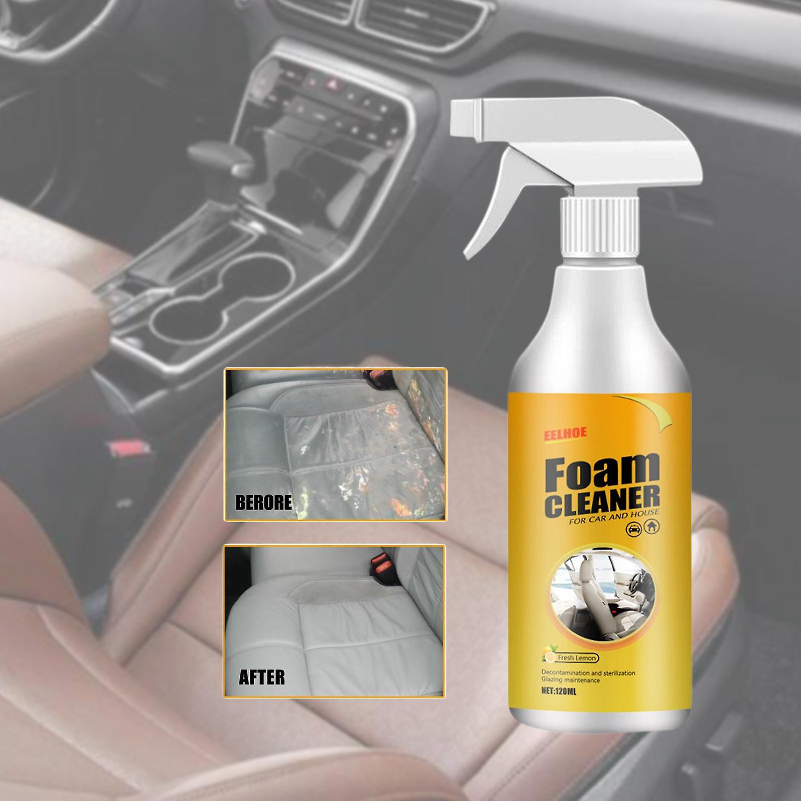 Car Foam Cleaner Car Interior Cleaning Spray For Car Ceiling Seat House 120ml