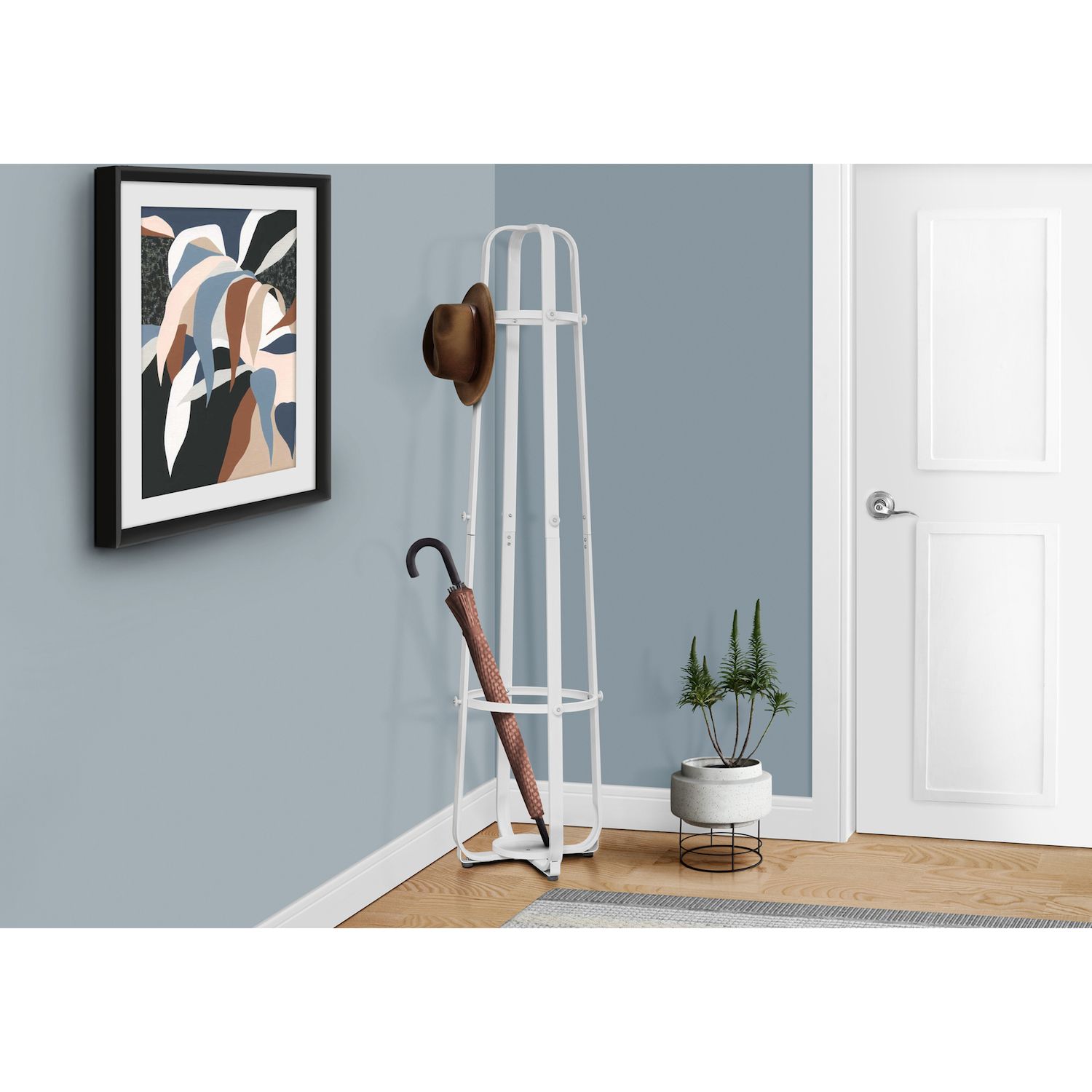 Monarch Hall Tree Coat Rack Floor Decor