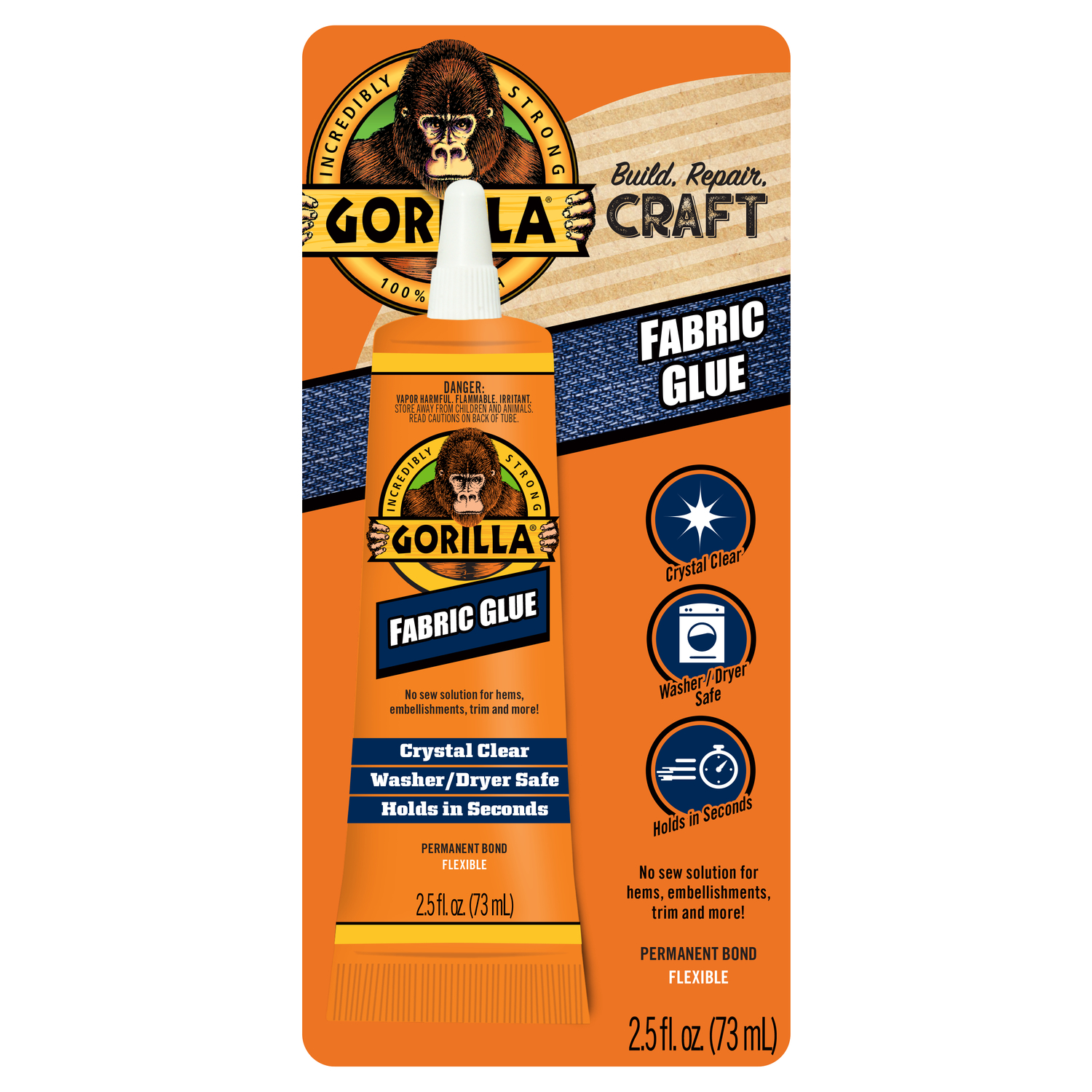 Gorilla High Strength Glue Adhesive 2.5 oz