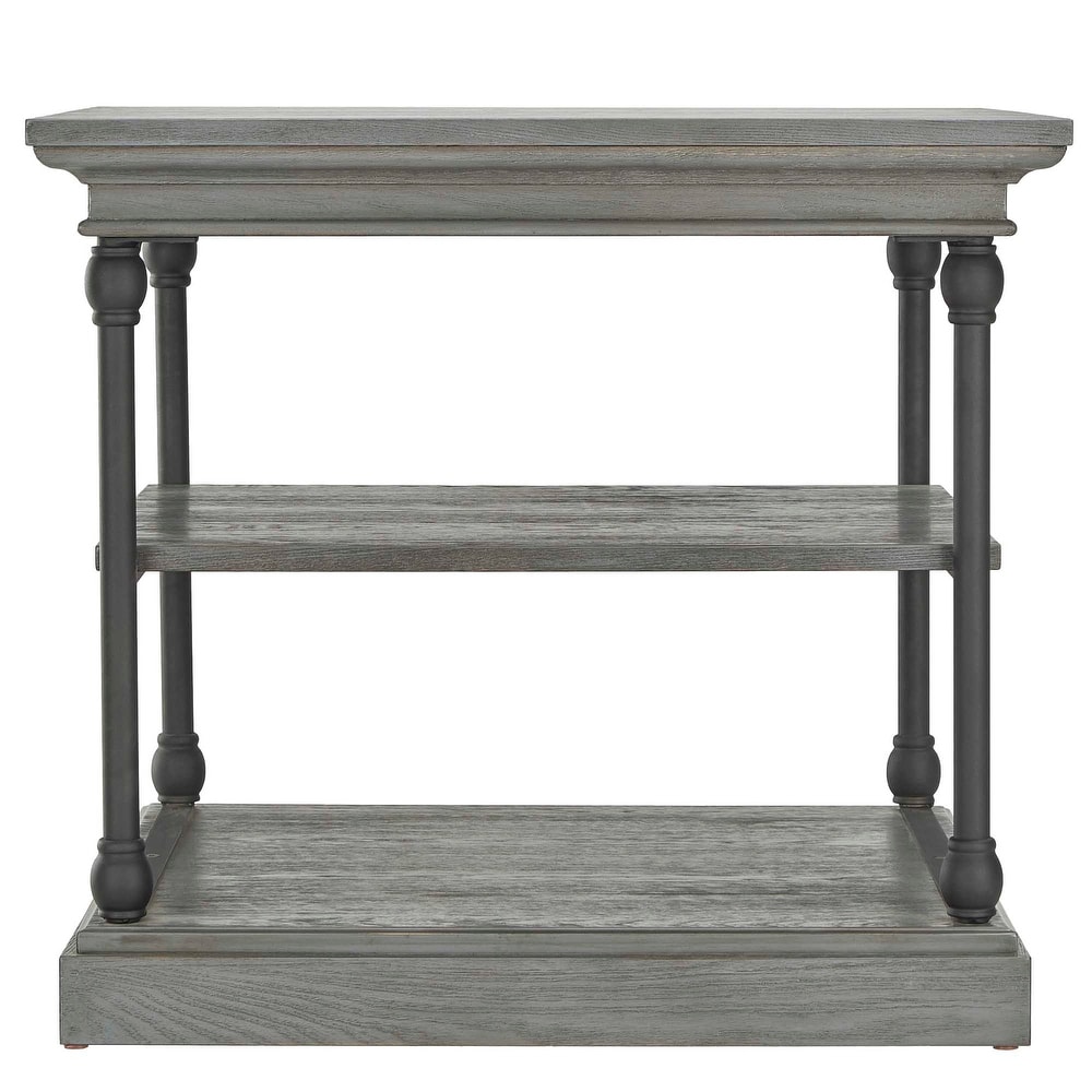 Barnstone Cornice Accent Storage Side Table by iNSPIRE Q Artisan