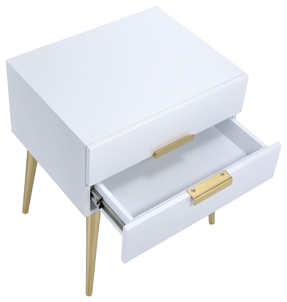 Defina Collection 2 Drawer End Table   Contemporary   Side Tables And End Tables   by Urban Designs  Casa Cortes  Houzz