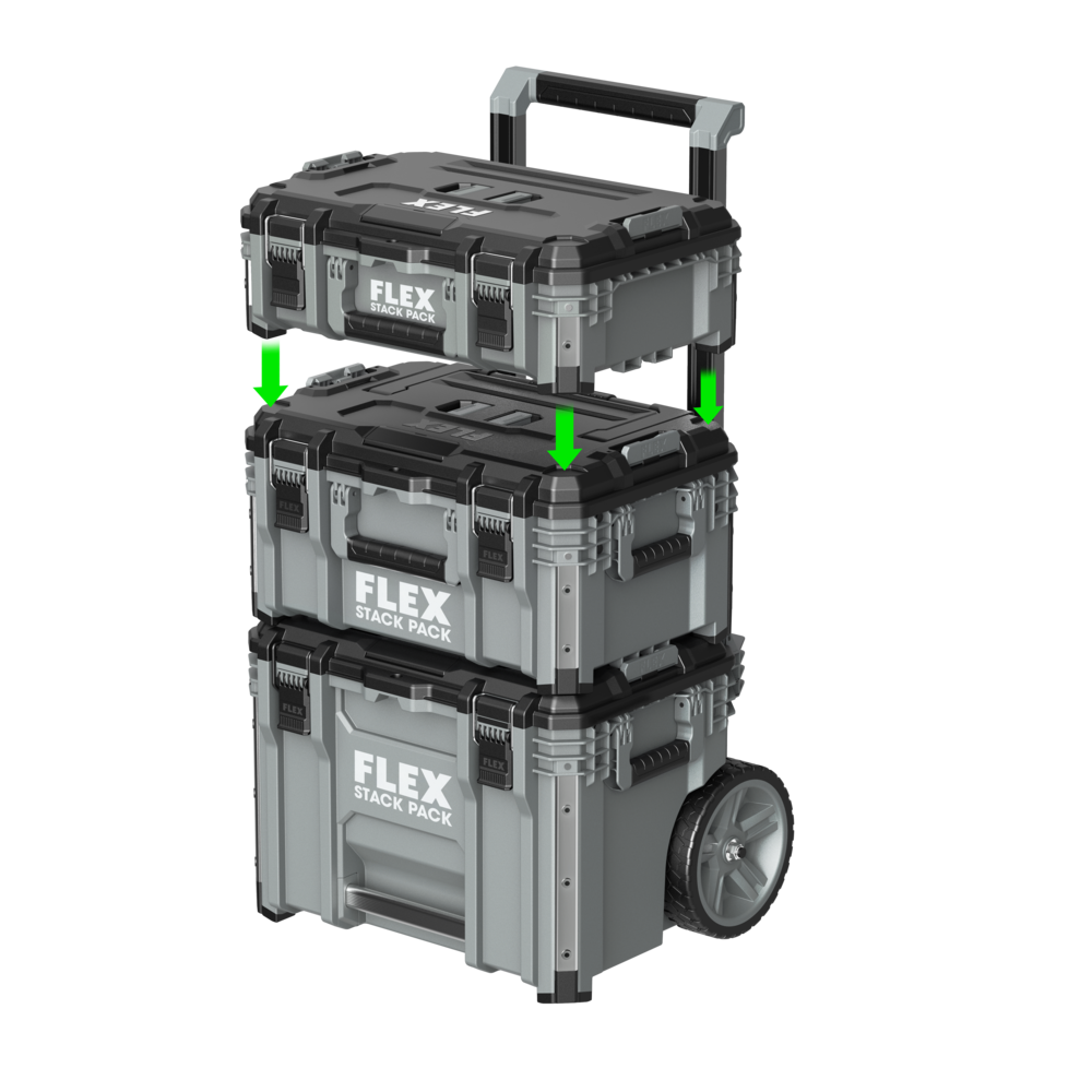 FLEX Stack Pack Suitcase Tool Box