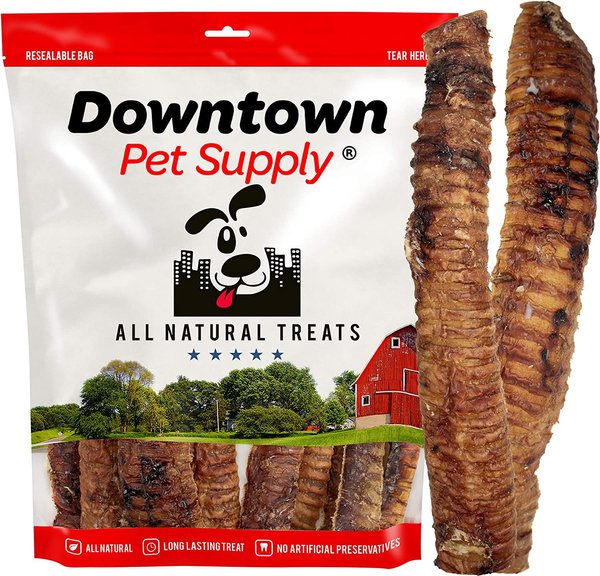 Downtown Pet Supply USA Beef Trachea Strips 12-in Dog Treats