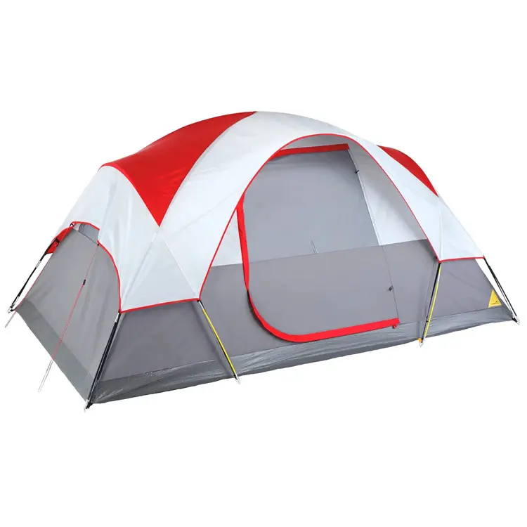 Custom Logo camping Hiking Equipment Windproof tents high quality outdoor  3 4  persons Factory wholesale