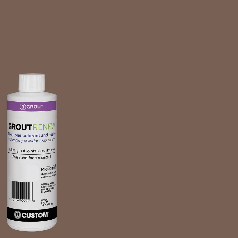 Custom Building Products Polyblend #52 Tobacco Brown 8 oz. Grout Renew Colorant GCL52HPT