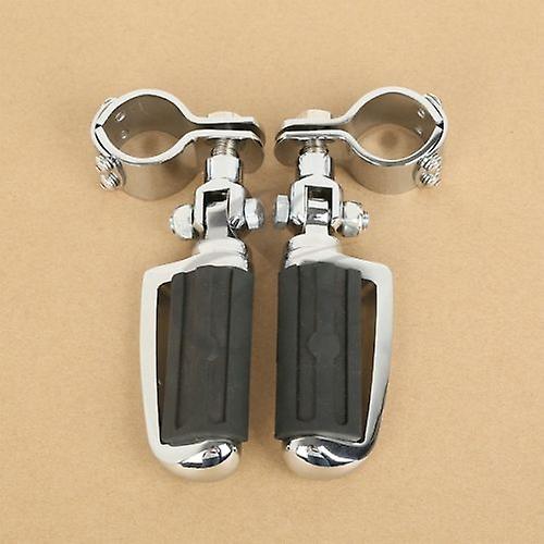 Born Pretty Footrest Footpegs W/ Clamps For Kawasaki Vulcan Vn400 Vn800 Harley Sportster 883