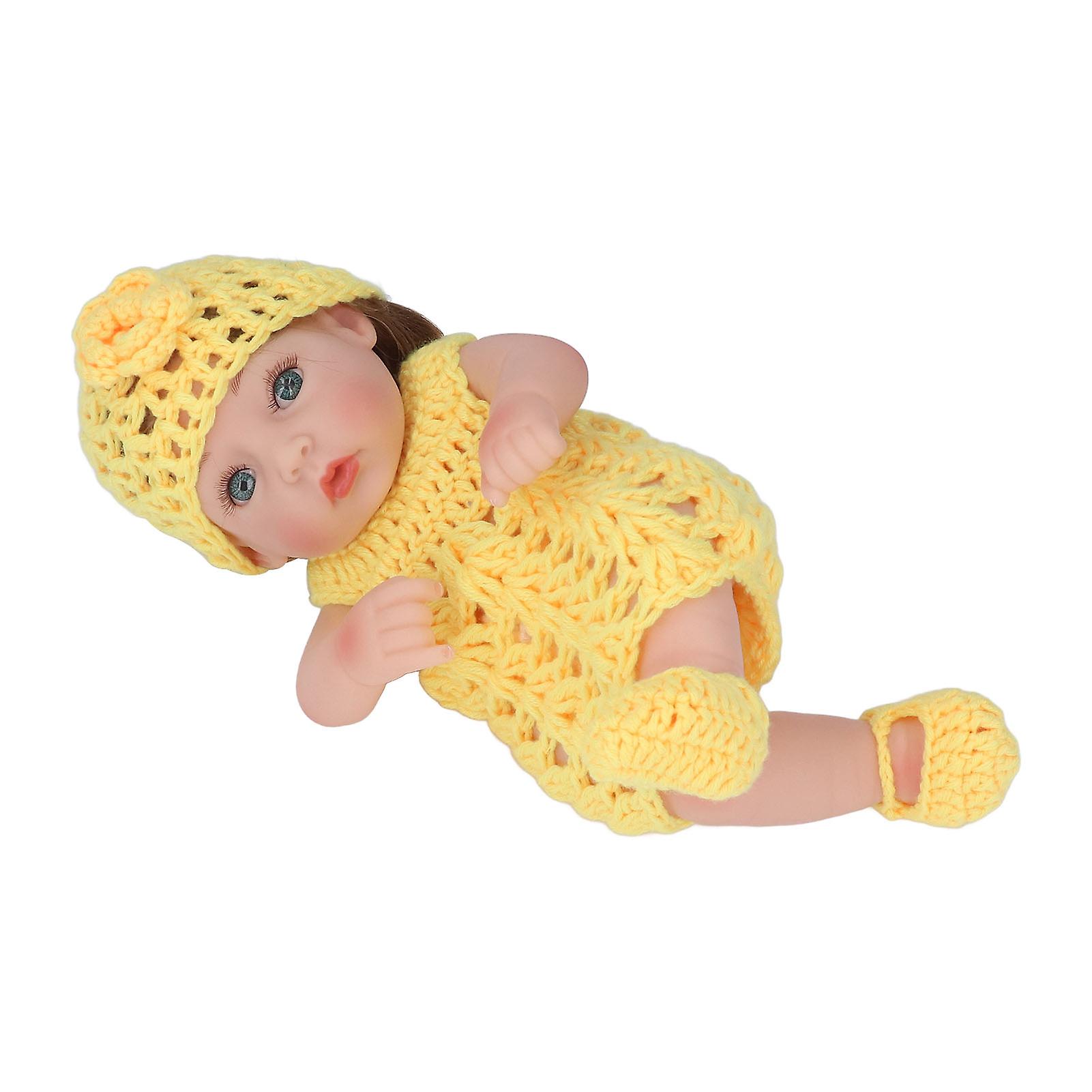 12inch Newborn Baby Doll Children Lifelike Cute Soft Silicone Girl Infant Doll Role Play Toy Birthday Gift