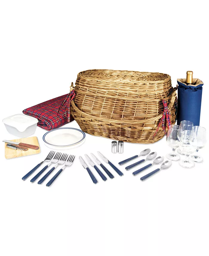 Picnic Time Red Highlander Picnic Basket